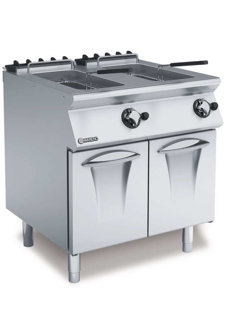700 Serisi 10+10 Lt. Çift Hazneli Gazlı Fritöz 60x73x87 cm - FR76G10A
