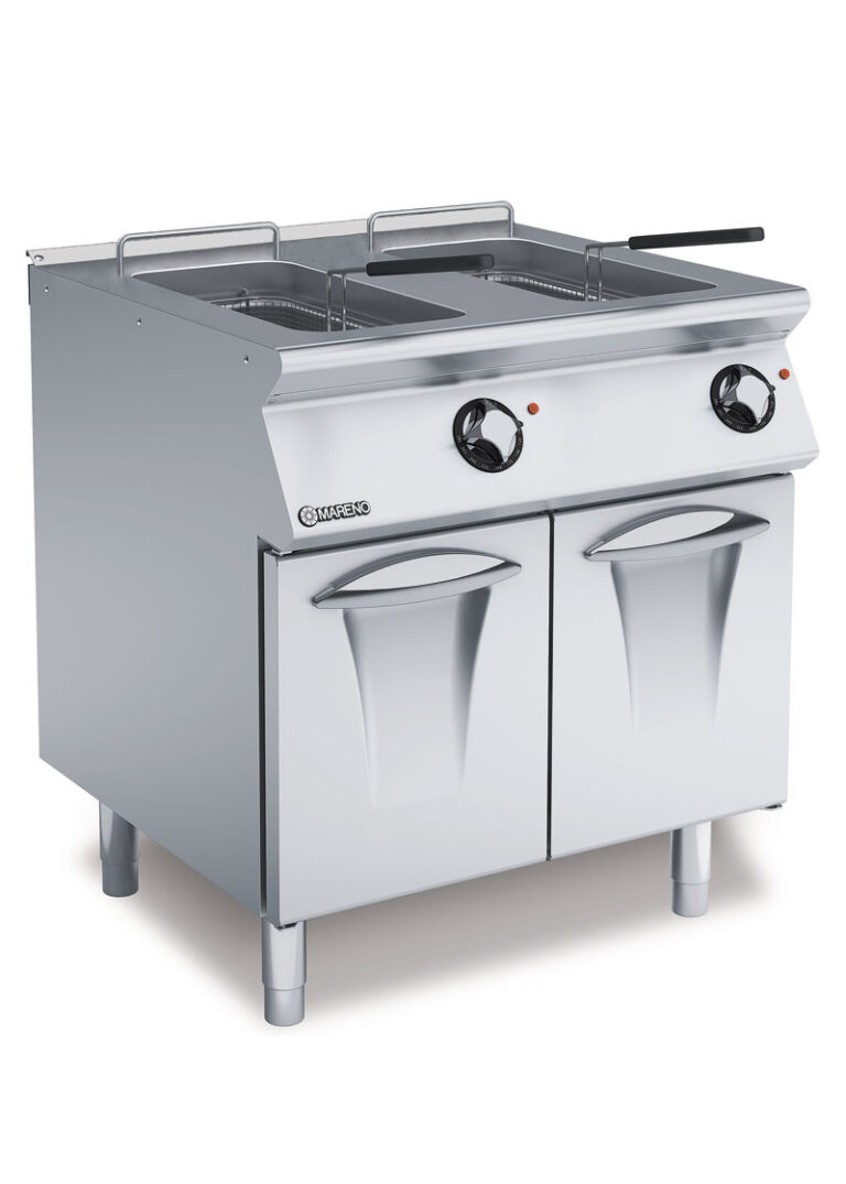 700 Serisi 15+15 Lt. Çift Hazneli Elektrikli Fritöz 80x73x87 cm - FR78E15A
