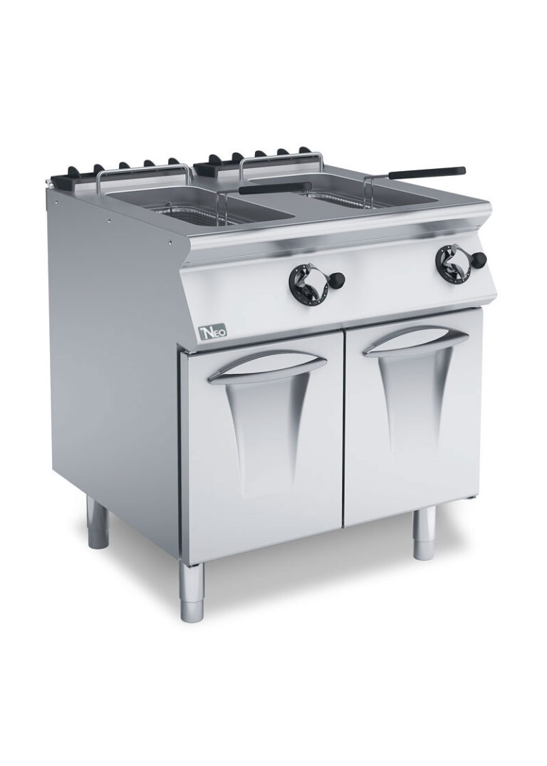 900 Serisi 10+10 Lt. Çift Hazneli Gazlı Fritöz 60x90x87 cm - FR96G10A