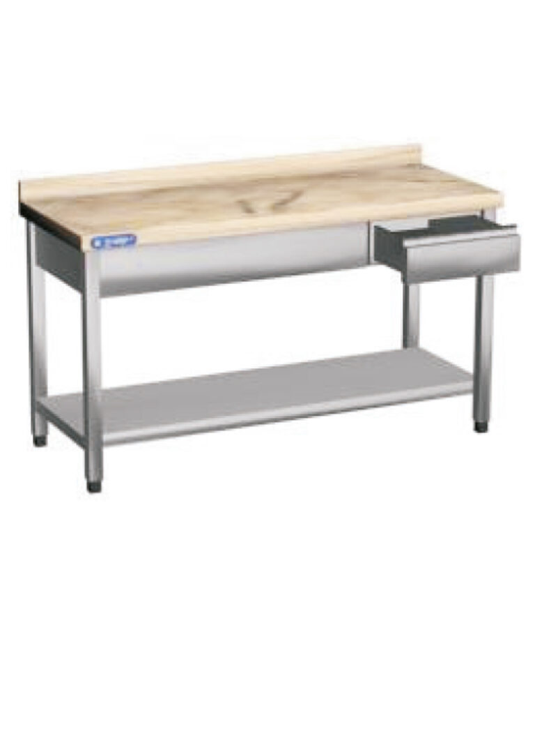 Mermer tablalı, sırtlı, taban raflı, çekmeceli MTR-090