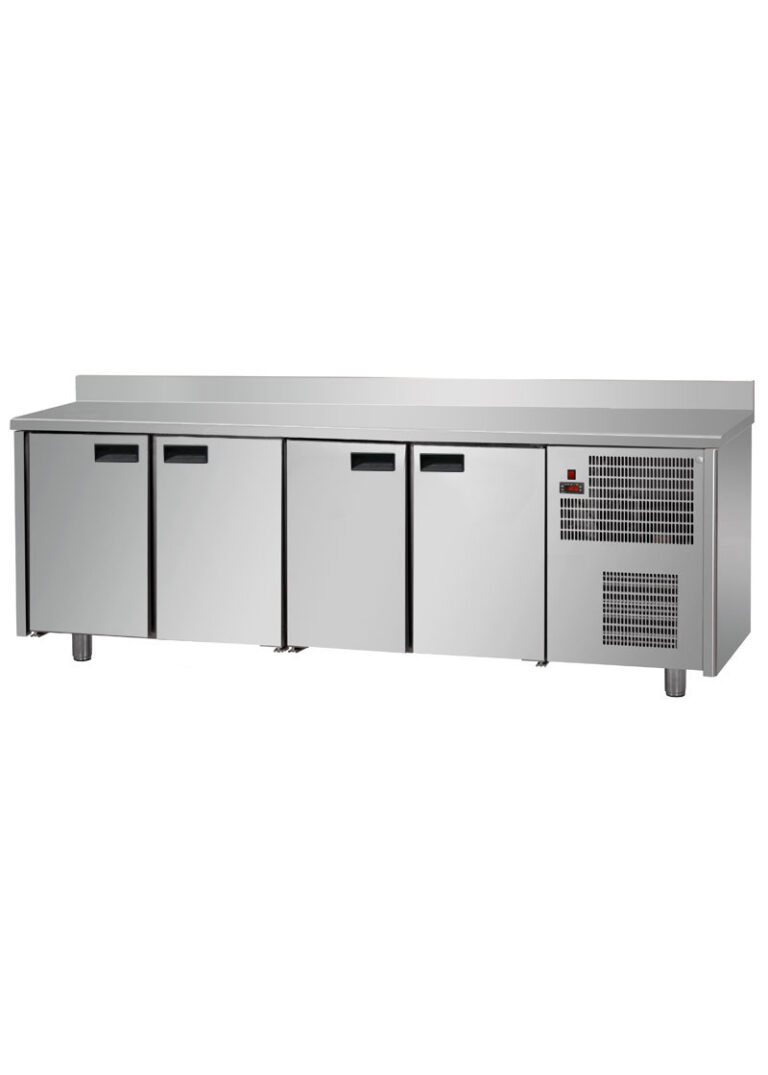 S2000 600 Serisi Tezgah Tip Dört Kapılı Soğuk Dolap T-233-4K-NT-V - 233x60x85 cm