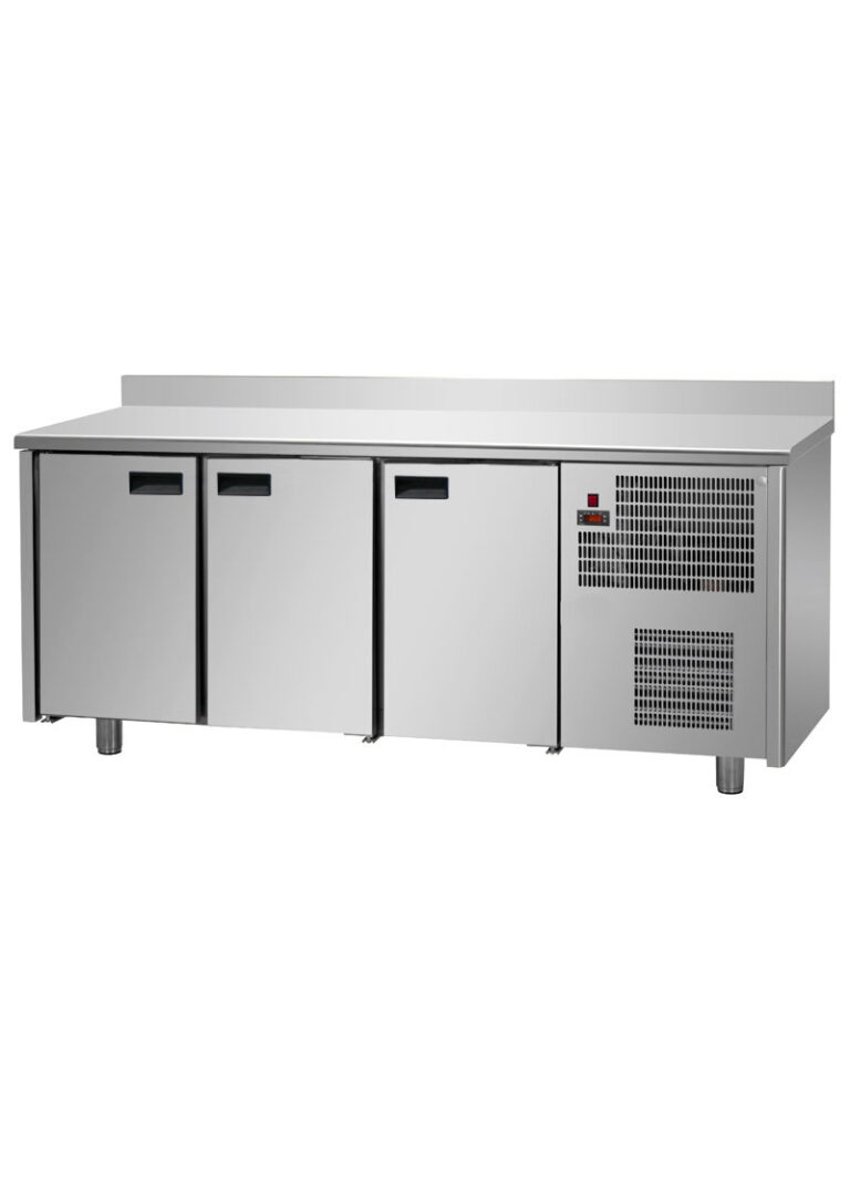 S2000 600 Serisi Tezgah Tip Üç Kapılı Soğuk Dolap T-188-3K-NT-V - 188x60x85 cm