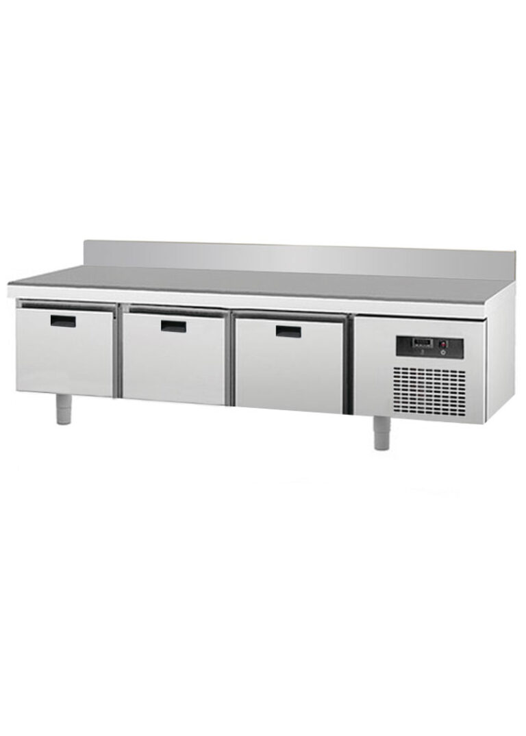 S2000 Tezgah Altı 3 Çekmeceli Soğuk Dolap T-188-3C-NTV - 188x70x56 cm