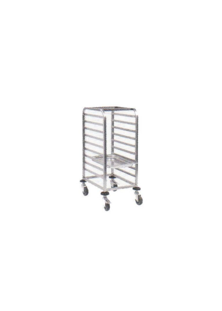 Tepsi Taşıma Arabası GN 1/1 Tepsi İçin 9 Çift Raylı MT150X